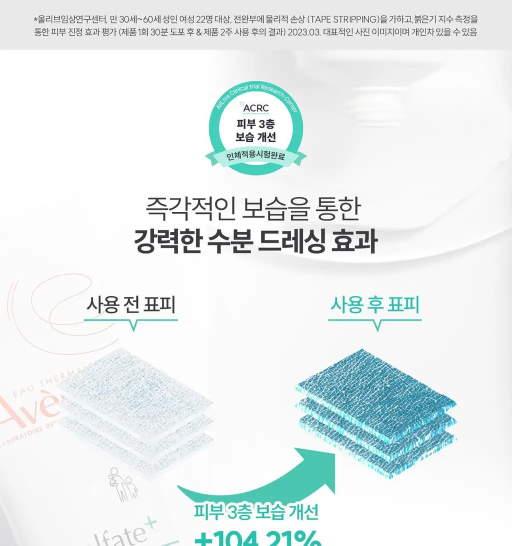[손상/장벽 리페어] 아벤느 시칼파트 플러스 SOS 리페어 크림 100ml 기획 (+40ml) 상세페이지 18